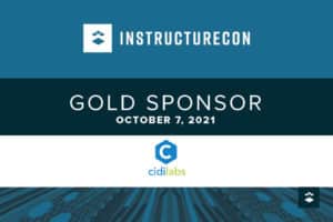 InstructureCon Gold Sponsor October 7th 2021